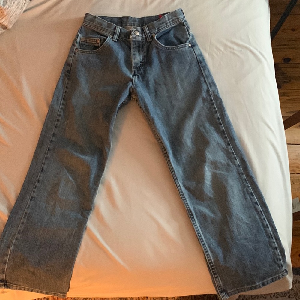 wrangler lowrise baggy jean